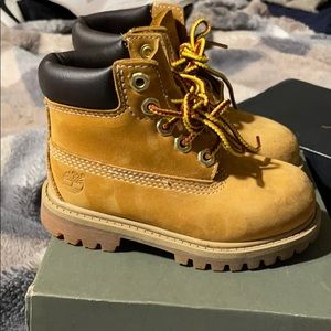Timberlands toddler size 7